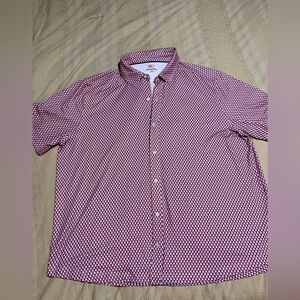 Johnston and Murphy short sleeve button up